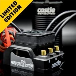 Castle Creation - Castle Copperhead 10 1412-3200KV Limited Edition SCT Combo