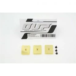 Cross-RC - 20g Brass Weights (3); Fits CZROPCRA006 Center Skid Plate For All Demons Models