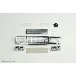 Cross-RC - Chrome Main Grille Kit, (Square Headlights), For SG4