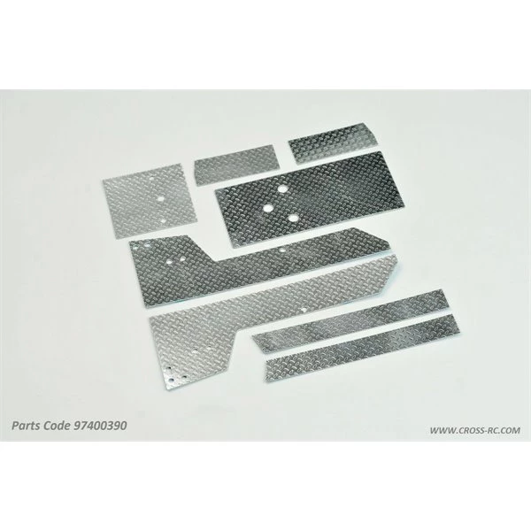 Cross-RC - Metal Diamond Plate: SG4 3 Cross-RC - Metal Diamond Plate: SG4