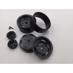 Cross-RC - Stamped Metal Bead-Lock Wheels (pr.): SP4, FR4, SU4