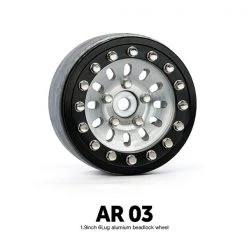 Gmade - 1.9" AR03 5 Lug Aluminum Beadlock Wheels (2)