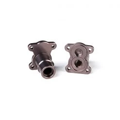 Gmade - Aluminum Straight Axle Adapter (2) Titanium Gray For R1 Axle