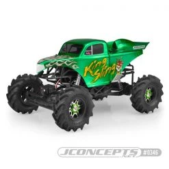 Jconcepts - King Sling - Mega Truck Body W/ Scoop & Spoiler (Fits - Axial SM
