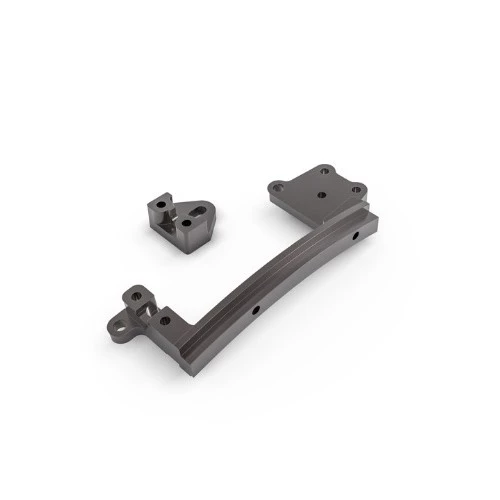 Junfac - Aluminum Servo Mount Set, For BOM GS02 (Titanium Gray) 3 Junfac - Aluminum Servo Mount Set, For BOM GS02 (Titanium Gray)