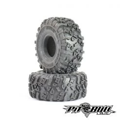 Pitbull RC - Rock Beast XOR 1.55" Crawler Tires, Alien Kompound, With Foams, (2)