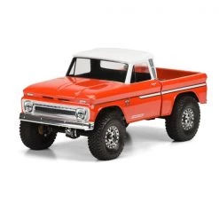 Pro-Line Racing - Pro Line 1966 Chevrolet C-10 Clear Body (Cab & Bed) For SCX10 Trail Honcho 12.3 (313mm) Wheelbase