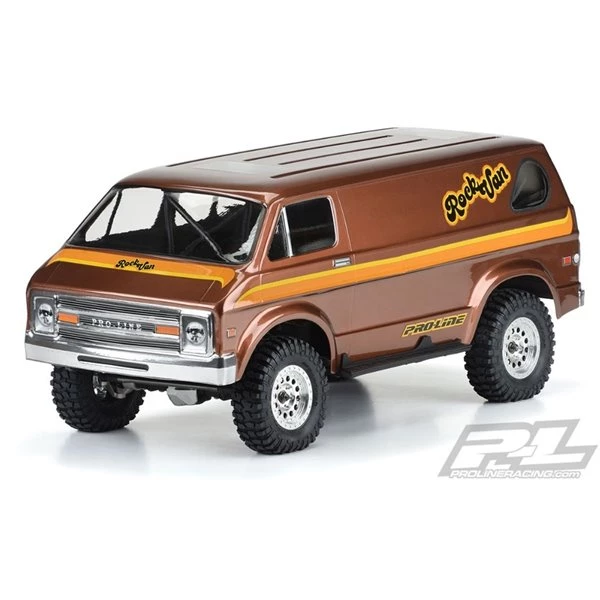 Pro-Line Racing - Pro-Line 70's Rock Van Clear Body For 12.3" (313mm) Crawlers 3 Pro-Line Racing - Pro-Line 70's Rock Van Clear Body For 12.3" (313mm) Crawlers
