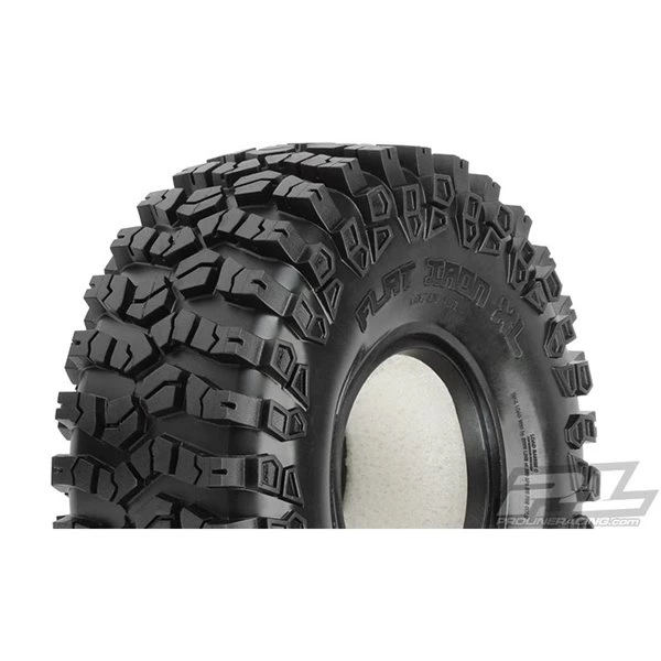 Pro-Line Racing - Pro-Line Flat Iron 1.9" XL G8 Rock Terrain Truck Tires (2) W/Memory Foam For Front Or Rear 3 Pro-Line Racing - Pro-Line Flat Iron 1.9" XL G8 Rock Terrain Truck Tires (2) W/Memory Foam For Front Or Rear