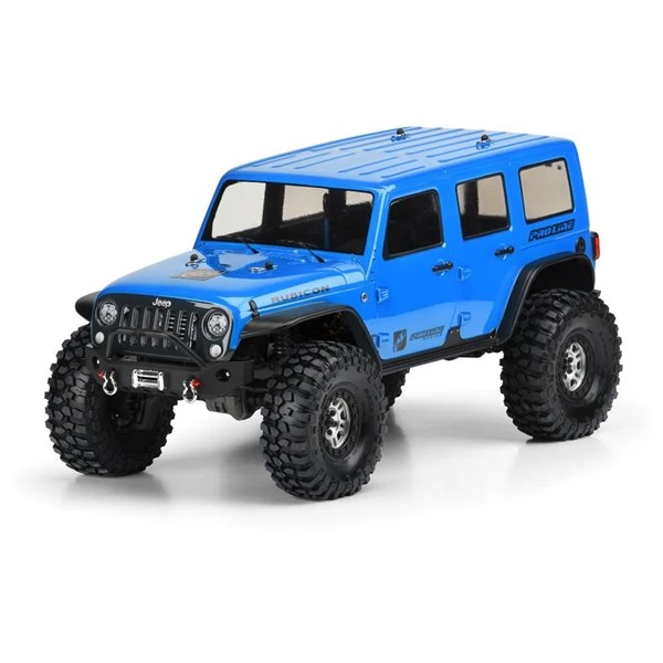 Pro-Line Racing - Pro-Line Jeep Wrangler Unlimited Rubicon Clear Body For TRX-4 3 Pro-Line Racing - Pro-Line Jeep Wrangler Unlimited Rubicon Clear Body For TRX-4