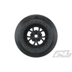 Pro-Line Racing - Pro-Line Pomona Drag Spec 2.2"/3.0" Black Wheels (2) For Slash