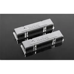 RC4WD - 1/10 Holley Chrome Valve Covers For Scale V8 Engine