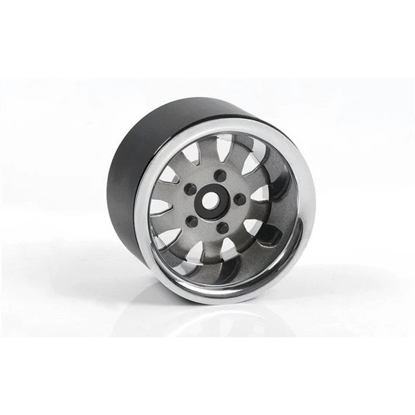 RC4WD - 1.9" 5 Lug Steel Wheels W/Beauty Ring (Silver) 3 RC4WD - 1.9" 5 Lug Steel Wheels W/Beauty Ring (Silver)