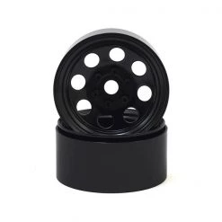 SSD - RC 8 Hole 1.9” Steel Beadlock Wheels (Black)