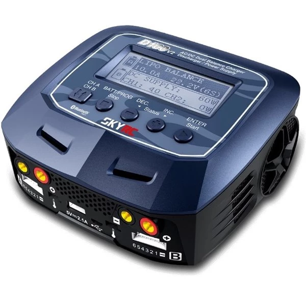 SkyRC - D100 V2 Battery Charger, AC/DC, 10A, 100W 3 SkyRC - D100 V2 Battery Charger, AC/DC, 10A, 100W