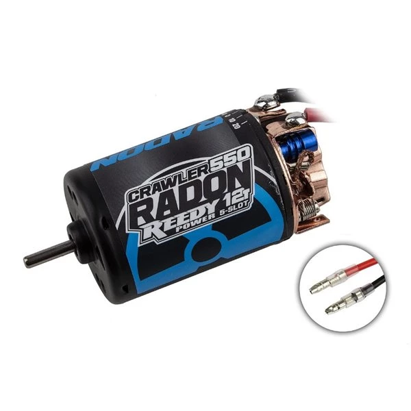 Team Associated - Reedy Radon 2 Crawler 550 12T 5-Slot 1850kV Brushed Motor 3 Team Associated - Reedy Radon 2 Crawler 550 12T 5-Slot 1850kV Brushed Motor