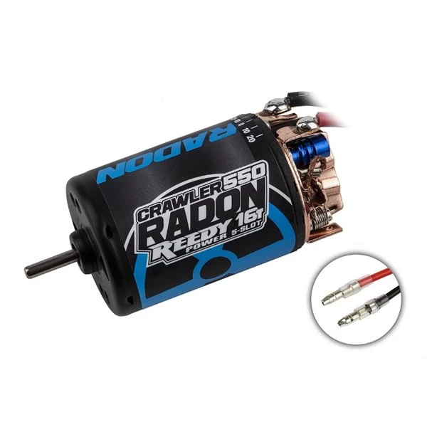 Team Associated - Reedy Radon 2 Crawler 550 16T 5-Slot 1450kV Brushed Motor 3 Team Associated - Reedy Radon 2 Crawler 550 16T 5-Slot 1450kV Brushed Motor
