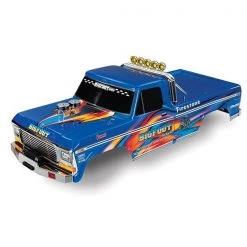 Traxxas - Body, Bigfoot No. 1, Blue-x, Officially Licensed Replica (painted, Decals Applied)