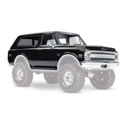 Traxxas - Body, Chevrolet Blazer (1969), Complete (black) (includes Grill, Side Mirrors, Door Handles, Windshield Wipers, Front & Rear Bumpers, Decals)