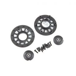 Traxxas - Center Caps (2)/ Beadlock Rings (2) (requires #8255A Ext