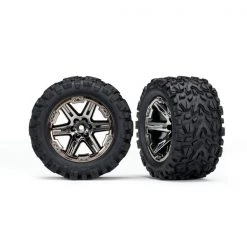 Traxxas - Talon EXT 2.8" Pre-Mounted Tires W/RXT Wheels (2) (Black Chrome)