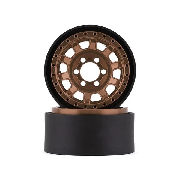 Vanquish - Products KMC 1.9 KM236 Tank 1.9 Beadlock Crawler Wheels (Bronze) (2) 3 Vanquish - Products KMC 1.9 KM236 Tank 1.9 Beadlock Crawler Wheels (Bronze) (2)