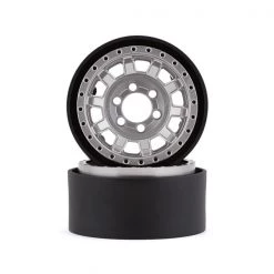 Vanquish - Products KMC 1.9 KM236 Tank 1.9 Beadlock Crawler Wheels (Clear) (2)