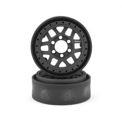 Vanquish - Products KMC 1.9 XD229 Machete V2 Beadlock Crawler Wheels (Grey) (2)