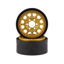 Vanquish - Products Method 105 1.9 Beadlock Crawler Wheels (2) (Gold)