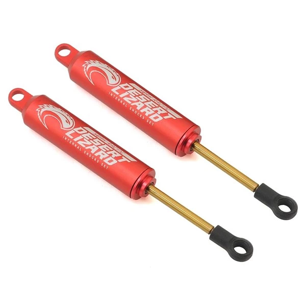 Yeah Racing - 100mm Desert Lizard Two Stage Internal Spring Shock (2) (Red) 3 Yeah Racing - 100mm Desert Lizard Two Stage Internal Spring Shock (2) (Red)