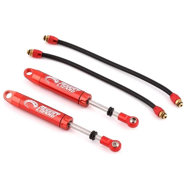 Yeah Racing - Desert Lizard Piggyback Shocks W/Reservoir (Red) (2) (110mm) 3 Yeah Racing - Desert Lizard Piggyback Shocks W/Reservoir (Red) (2) (110mm)